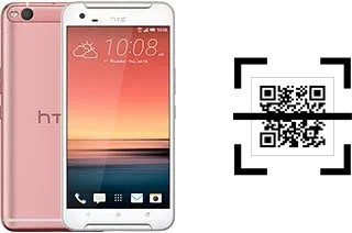 Wie lese ich QR-Codes auf einem HTC One X9?