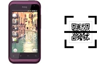 Wie lese ich QR-Codes auf einem HTC Rhyme?