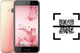 Wie lese ich QR-Codes auf einem HTC U Play?