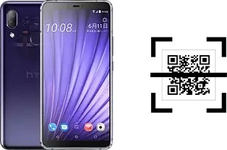 Wie lese ich QR-Codes auf einem HTC U19e?