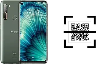 Wie lese ich QR-Codes auf einem HTC U20 5G?