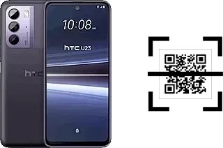 Wie lese ich QR-Codes auf einem HTC U23?