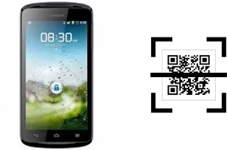 Wie lese ich QR-Codes auf einem Huawei Ascend G500?