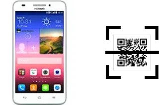 Wie lese ich QR-Codes auf einem Huawei Ascend G620s?