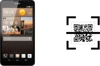 Wie lese ich QR-Codes auf einem Huawei Ascend Mate 2 4G?