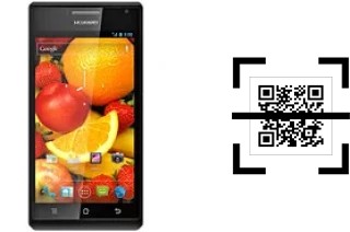 Wie lese ich QR-Codes auf einem Huawei Ascend P1s?