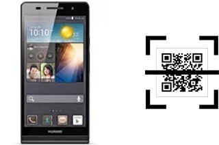 Wie lese ich QR-Codes auf einem Huawei Ascend P6?