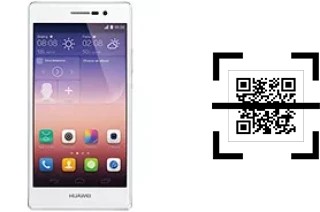 Wie lese ich QR-Codes auf einem Huawei Ascend P7?