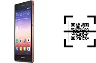 Wie lese ich QR-Codes auf einem Huawei Ascend P7 Sapphire Edition?