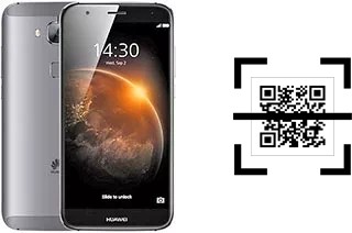 Wie lese ich QR-Codes auf einem Huawei G7 Plus?