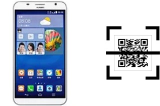 Wie lese ich QR-Codes auf einem Huawei Ascend GX1?