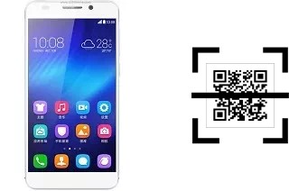 Wie lese ich QR-Codes auf einem Huawei Honor 6?