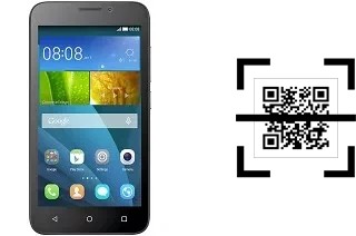 Wie lese ich QR-Codes auf einem Huawei Honor Bee?