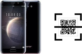 Wie lese ich QR-Codes auf einem Huawei Honor Magic?