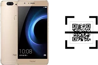 Wie lese ich QR-Codes auf einem Huawei Honor V8?