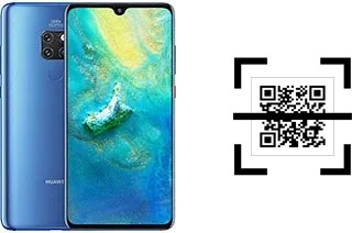 Wie lese ich QR-Codes auf einem Huawei Mate 20?