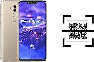 Wie lese ich QR-Codes auf einem Huawei Mate 20 lite?