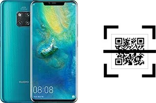 Wie lese ich QR-Codes auf einem Huawei Mate 20 Pro?