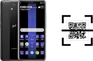 Wie lese ich QR-Codes auf einem Huawei Mate 20 RS Porsche Design?