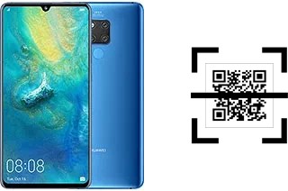 Wie lese ich QR-Codes auf einem Huawei Mate 20 X?