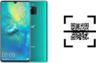 Wie lese ich QR-Codes auf einem Huawei Mate 20 X (5G)?