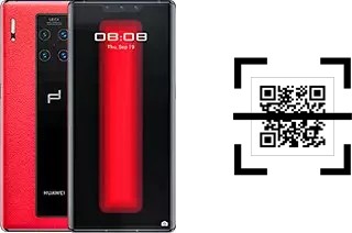 Wie lese ich QR-Codes auf einem Huawei Mate 30 RS Porsche Design?