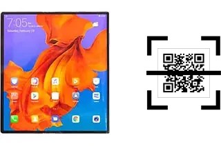 Wie lese ich QR-Codes auf einem Huawei Mate X?