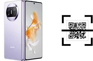 Wie lese ich QR-Codes auf einem Huawei Mate X3?