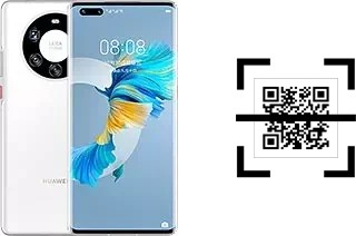 Wie lese ich QR-Codes auf einem Huawei Mate 40 Pro+?