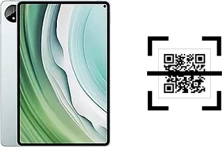 Wie lese ich QR-Codes auf einem Huawei MatePad Pro 11 (2024)?