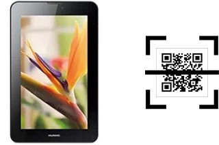 Wie lese ich QR-Codes auf einem Huawei MediaPad 7 Vogue?