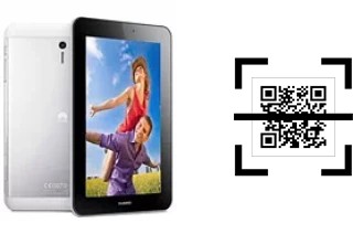 Wie lese ich QR-Codes auf einem Huawei MediaPad 7 Youth?