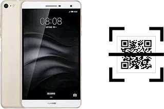 Wie lese ich QR-Codes auf einem Huawei MediaPad M2 7.0?