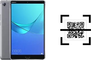 Wie lese ich QR-Codes auf einem Huawei MediaPad M5 8?