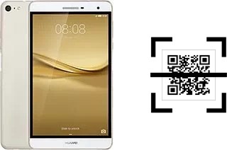 Wie lese ich QR-Codes auf einem Huawei MediaPad T2 7.0 Pro?