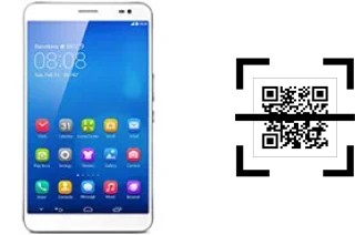 Wie lese ich QR-Codes auf einem Huawei MediaPad X1?