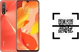 Wie lese ich QR-Codes auf einem Huawei nova 5 Pro?