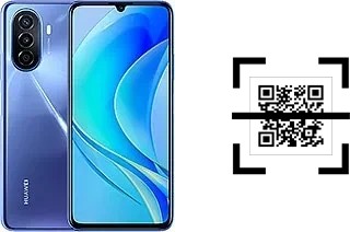 Wie lese ich QR-Codes auf einem Huawei nova Y70 Plus?