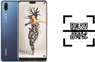 Wie lese ich QR-Codes auf einem Huawei P20?