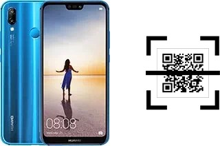 Wie lese ich QR-Codes auf einem Huawei P20 lite?