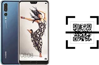 Wie lese ich QR-Codes auf einem Huawei P20 Pro?