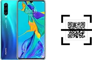 Wie lese ich QR-Codes auf einem Huawei P30?