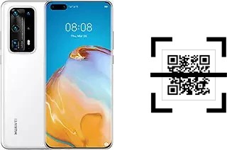 Wie lese ich QR-Codes auf einem Huawei P40 Pro+?