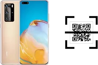 Wie lese ich QR-Codes auf einem Huawei P40 Pro?