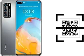 Wie lese ich QR-Codes auf einem Huawei P40?