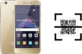 Wie lese ich QR-Codes auf einem Huawei P8 Lite (2017)?