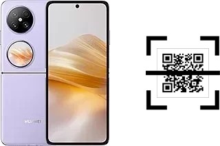 Wie lese ich QR-Codes auf einem Huawei Pocket 2?