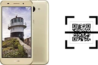 Wie lese ich QR-Codes auf einem Huawei Y3 (2018)?