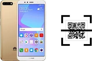 Wie lese ich QR-Codes auf einem Huawei Y6 (2018)?