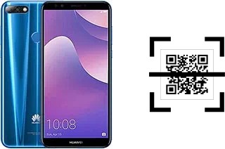 Wie lese ich QR-Codes auf einem Huawei Y7 Prime (2018)?